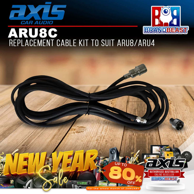 Axis ARU8C Replacement Cable Kit to Suit ARU8/ARU4