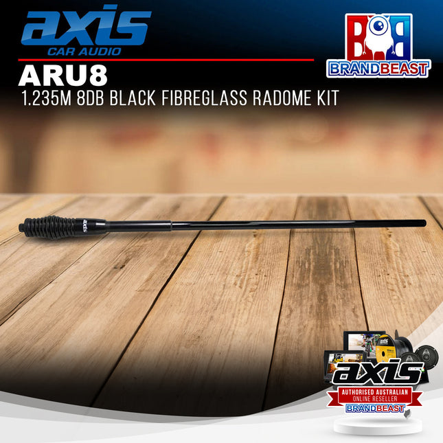 Axis ARU8 8db Black Fibreglass Radome Kit 1.235m
