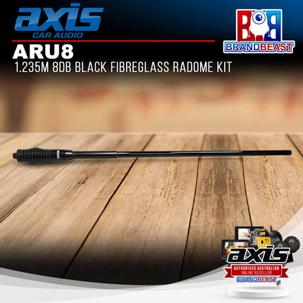 Axis ARU8 8db Black Fibreglass Radome Kit 1.235m