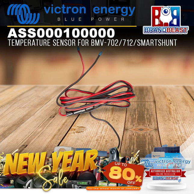 Victron Energy ASS000100000 Temperature Sensor for BMV-702/712/SmartShunt