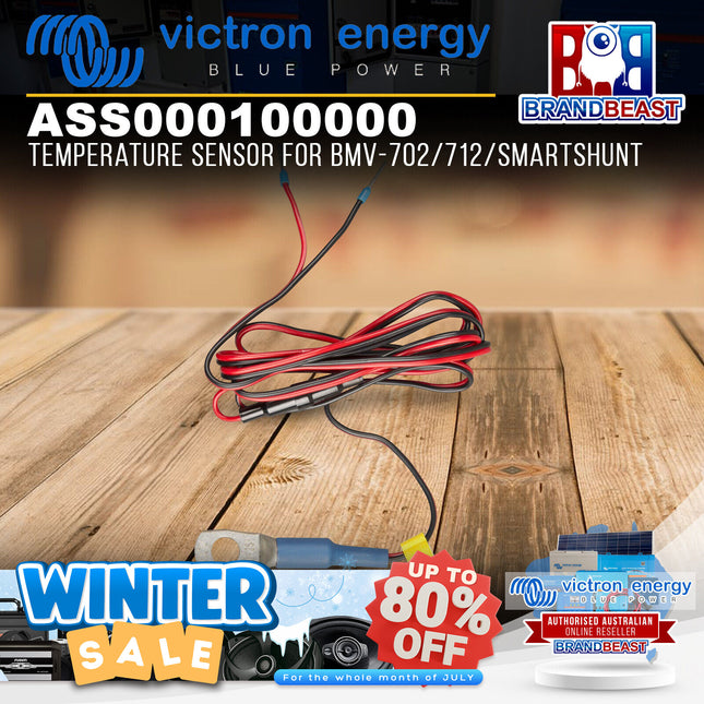 Victron Energy ASS000100000 Temperature Sensor for BMV-702/712/SmartShunt