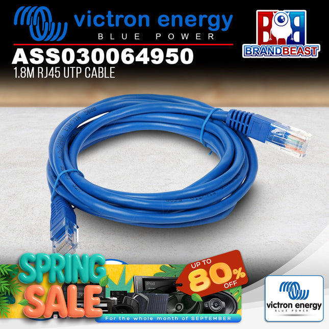 Victron Energy ASS030064950 1.8m RJ45 UTP Cable