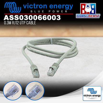 Victron Energy ASS030066003 0.3m RJ12 UTP Cable
