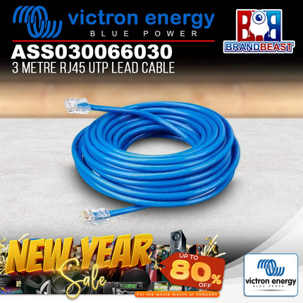 Victron Energy ASS030066030 3m RJ12 UTP Cable