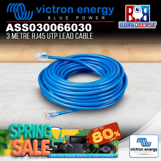 Victron Energy ASS030066030 3m RJ12 UTP Cable