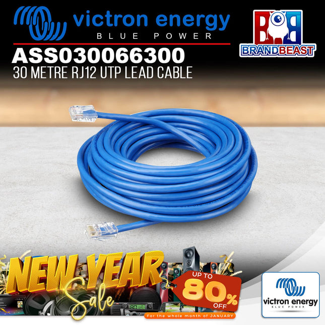 Victron Energy ASS030066300 30m RJ12 UTP Cable