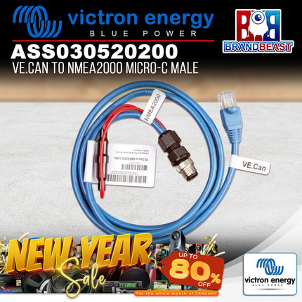 Victron Energy ASS030520200 VE.Can to NMEA2000 Micro-C Male