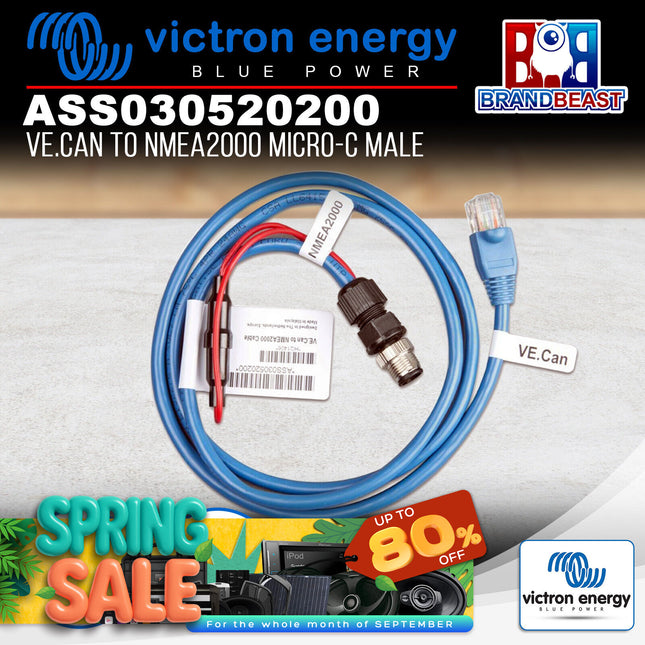 Victron Energy ASS030520200 VE.Can to NMEA2000 Micro-C Male