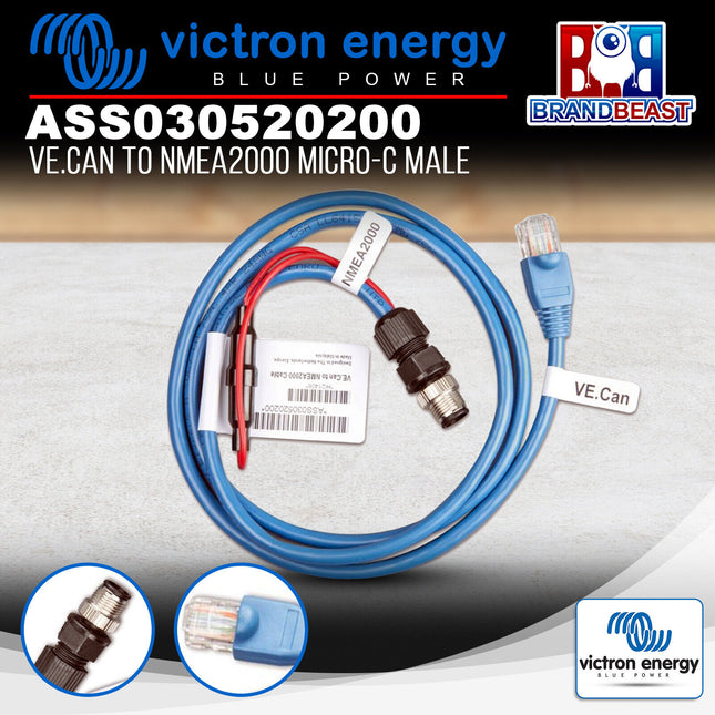 Victron Energy ASS030520200 VE.Can to NMEA2000 Micro-C Male