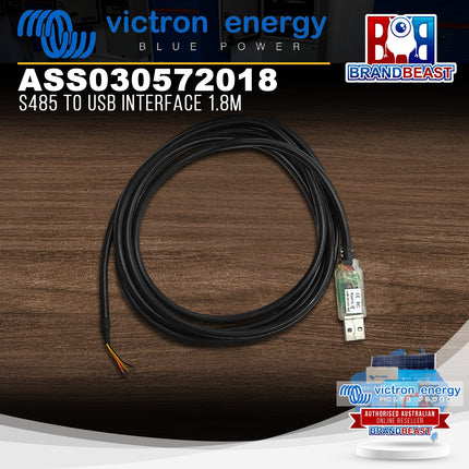 Victron Energy ASS030572018 S485 To USB Interface 1.8m