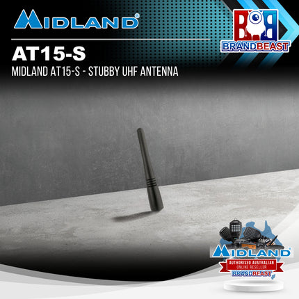 Midland AT15-S - Stubby UHF Antenna
