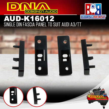 DNA AUD-K16012 Single DIN Fascia Panel For Audi A3/TT