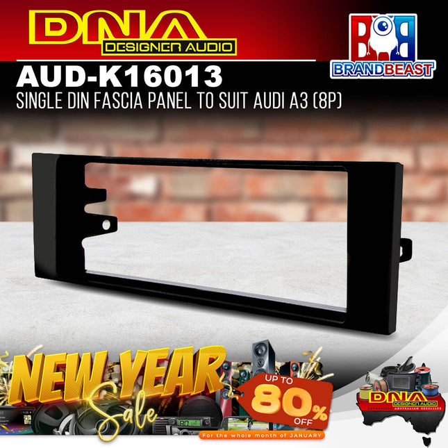 DNA AUD-K16013 Single DIN Fascia Panel For Audi A3 (8P)