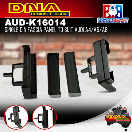 DNA AUD-K16014 Single DIN Fascia Panel For Audi A4/A6/A8
