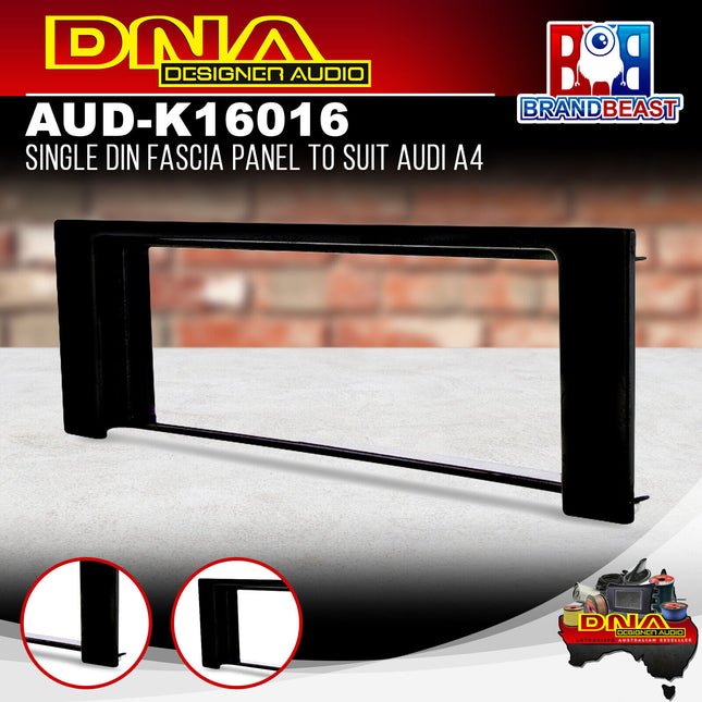 DNA AUD-K16016 Single DIN Fascia Panel For Audi A4