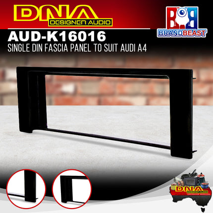 DNA AUD-K16016 Single DIN Fascia Panel For Audi A4