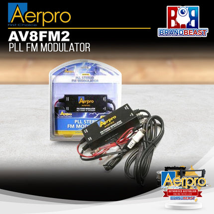 Aerpro AV8FM2 PLL Stereo FM Modulator