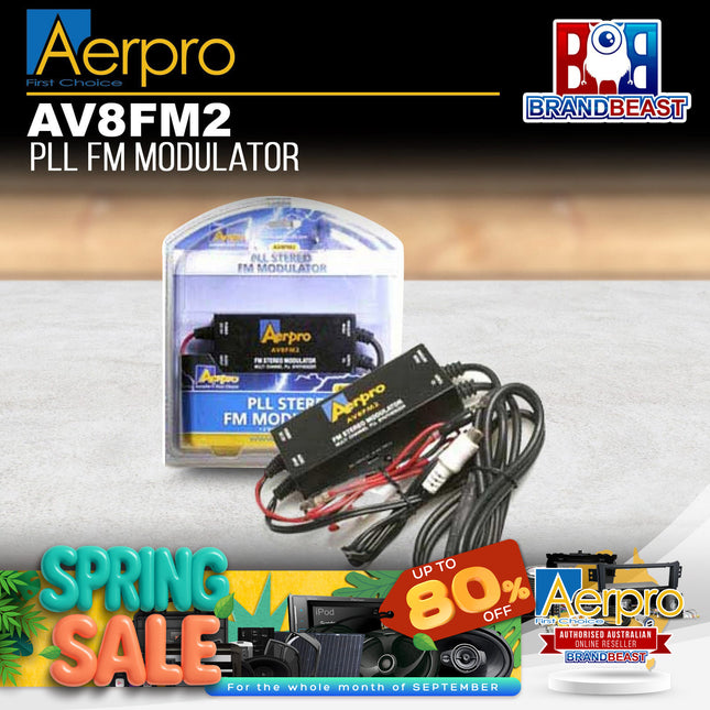 Aerpro AV8FM2 PLL Stereo FM Modulator