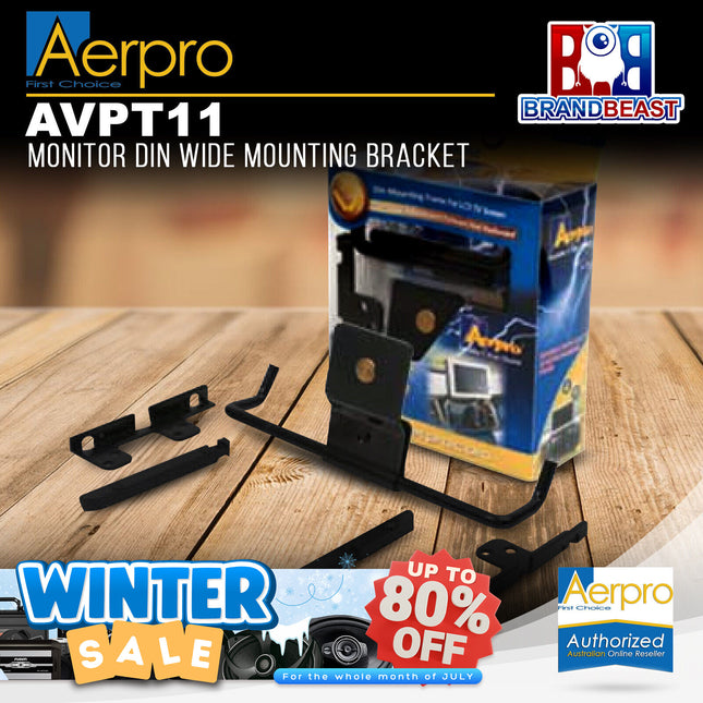 Aerpro AVPT11 Monitor DIN Wide Mounting Bracket