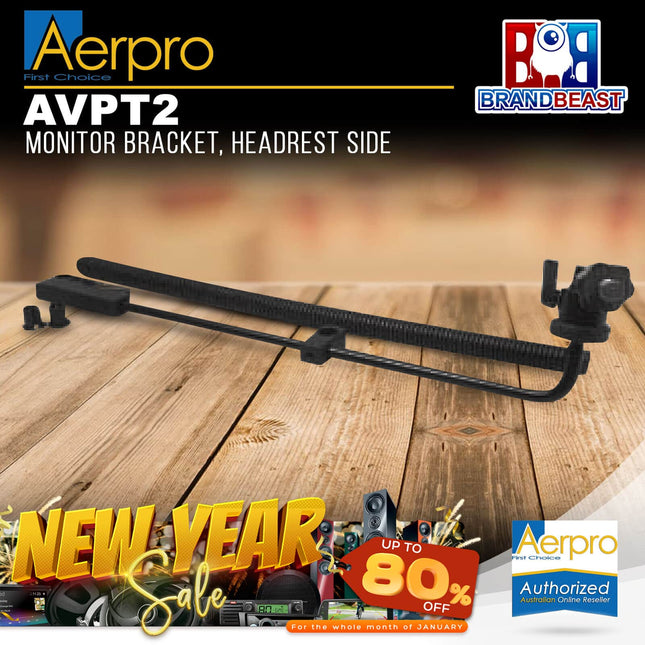 Aerpro AVPT2 Monitor Bracket, Headrest Side