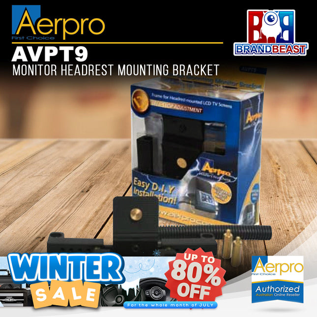 Aerpro AVPT9 Monitor Headrest Mounting Bracket