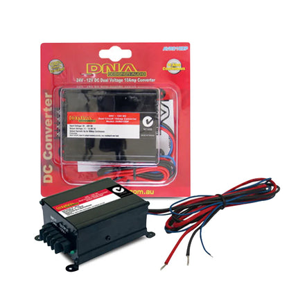 DNA AVR010DP 10 AMP Dual Output 24-12V DC Converter