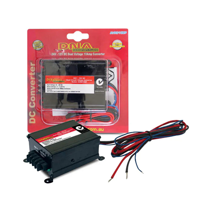DNA AVR010DP 10 AMP Dual Output 24-12V DC Converter