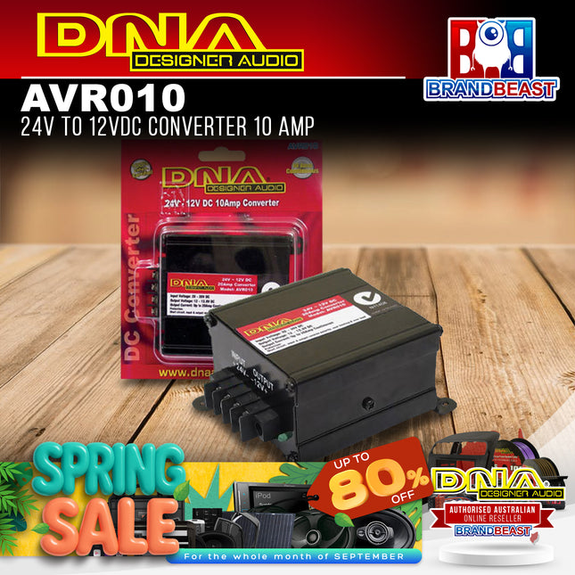 DNA AVR010 10 Amp 24V to 12V DC Converter