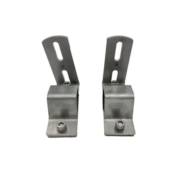 GMF4x4 AW-030-SHORT Ford Ranger Wildtrak PX 2011-2022.5 Roof Rail Awning Bracket Pair