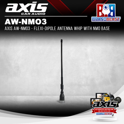 AXIS AW-NMO3 - Flexi-Dipole Antenna Whip with NMO Base