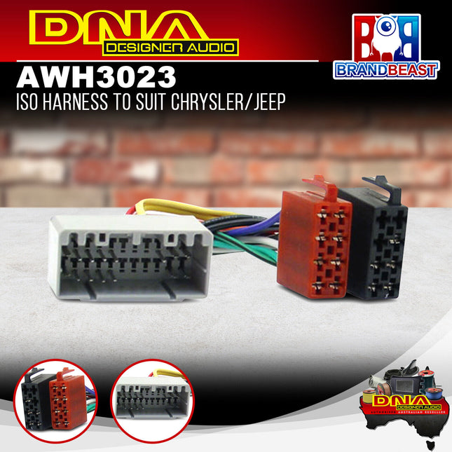 DNA AWH3023 ISO Harness to Suit Chrysler/Jeep
