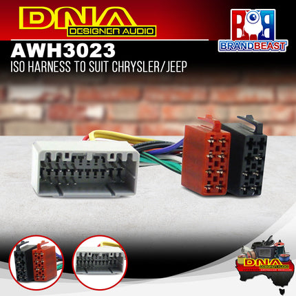 DNA AWH3023 ISO Harness to Suit Chrysler/Jeep