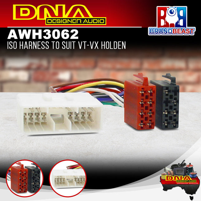 DNA AWH3062 ISO Harness to Suit VT-VX Holden