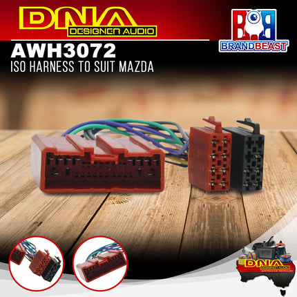 DNA AWH3072 ISO Harness to Suit Mazda