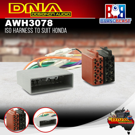 DNA AWH3078 ISO Harness to Suit Honda