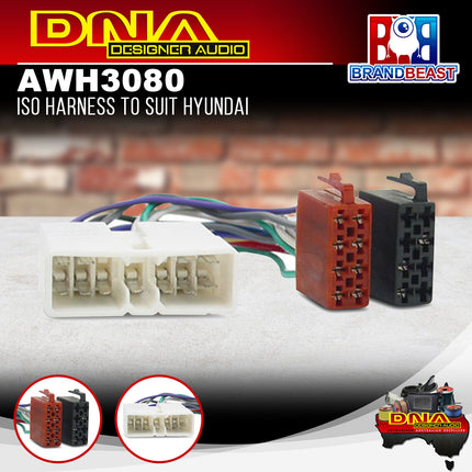 DNA AWH3080 ISO Harness to Suit Hyundai