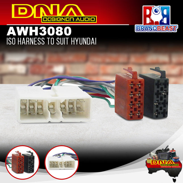 DNA AWH3080 ISO Harness to Suit Hyundai