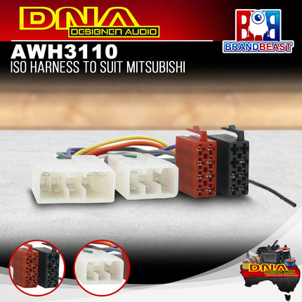 DNA AWH3110 ISO Harness to Suit Mitsubishi