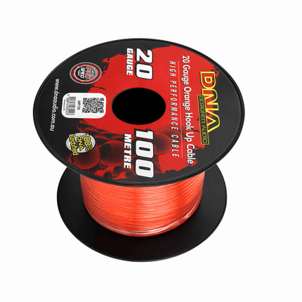 DNA AWP1720 20 Gauge Single Core Cable Orange 100 Metres