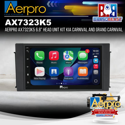 Aerpro AX7323K5 6.8" Head Unit Kit Kia Carnival and Grand Carnival