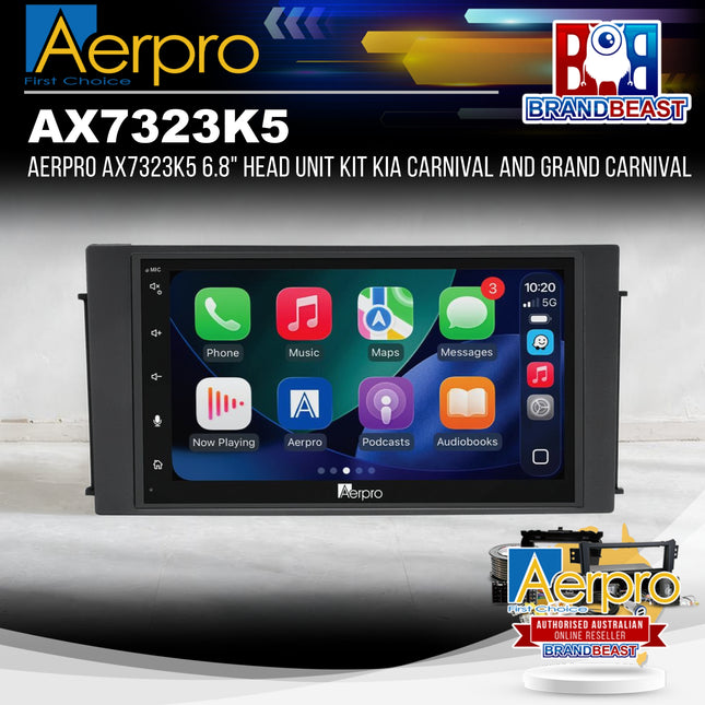 Aerpro AX7323K5 6.8" Head Unit Kit Kia Carnival and Grand Carnival