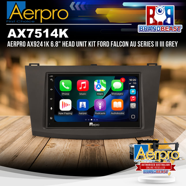 Aerpro AX7514K 6.8" Multimedia Head Unit Upgrade Kit Mazda 3
