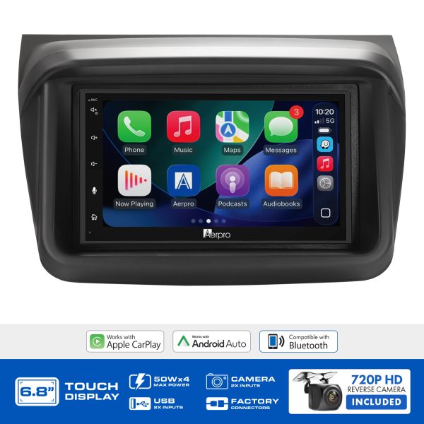 Aerpro AX8013K 6.8" Head Unit Kit Mitsubishi Triton and Challenger