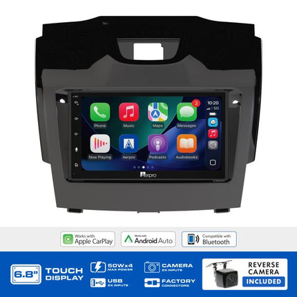 Aerpro AX8063PC 6.8" Multimedia Receiver Kit Holden Colorado 2014-2016