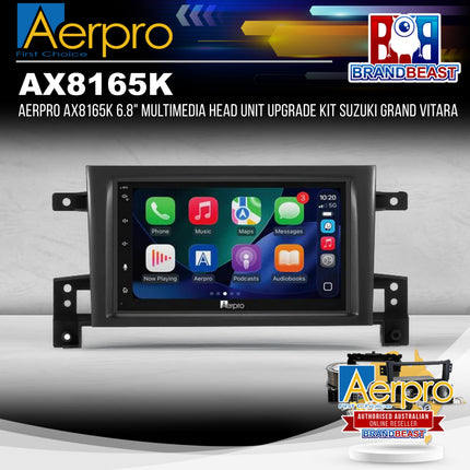 Aerpro AX8165K 6.8" Multimedia Head Unit Upgrade Kit Suzuki Grand Vitara