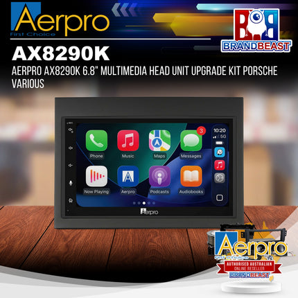 Aerpro AX8290K 6.8" Multimedia Head Unit Upgrade Kit Porsche Various