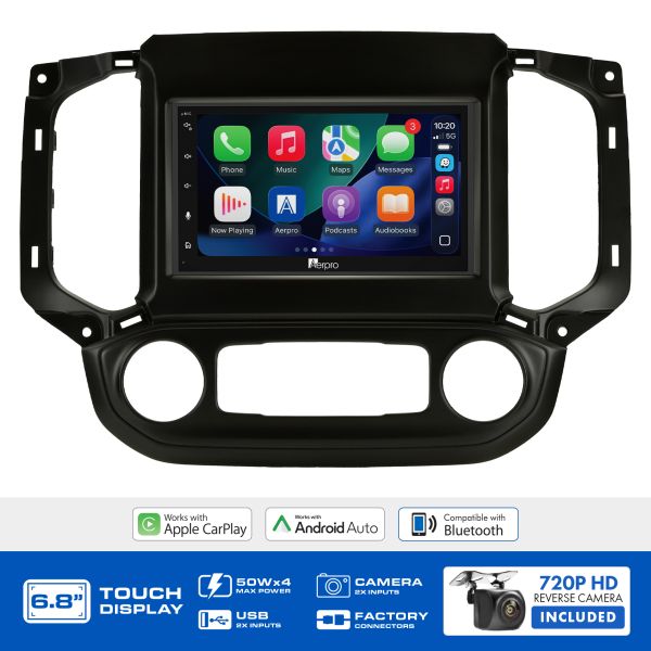 Aerpro AX8298K 6.8" Head Unit Kit Holden Colorado Z71 Trailblazer LTZ