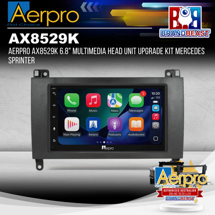 Aerpro AX8529K 6.8" Multimedia Head Unit Upgrade Kit Mercedes Sprinter