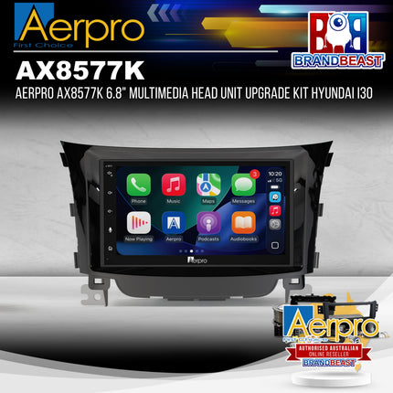 Aerpro AX8577K 6.8" Multimedia Head Unit Upgrade Kit Hyundai i30