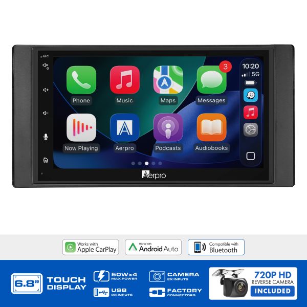 Aerpro AX8580K1 6.8" Multimedia Head Unit Upgrade Kit Subaru Various